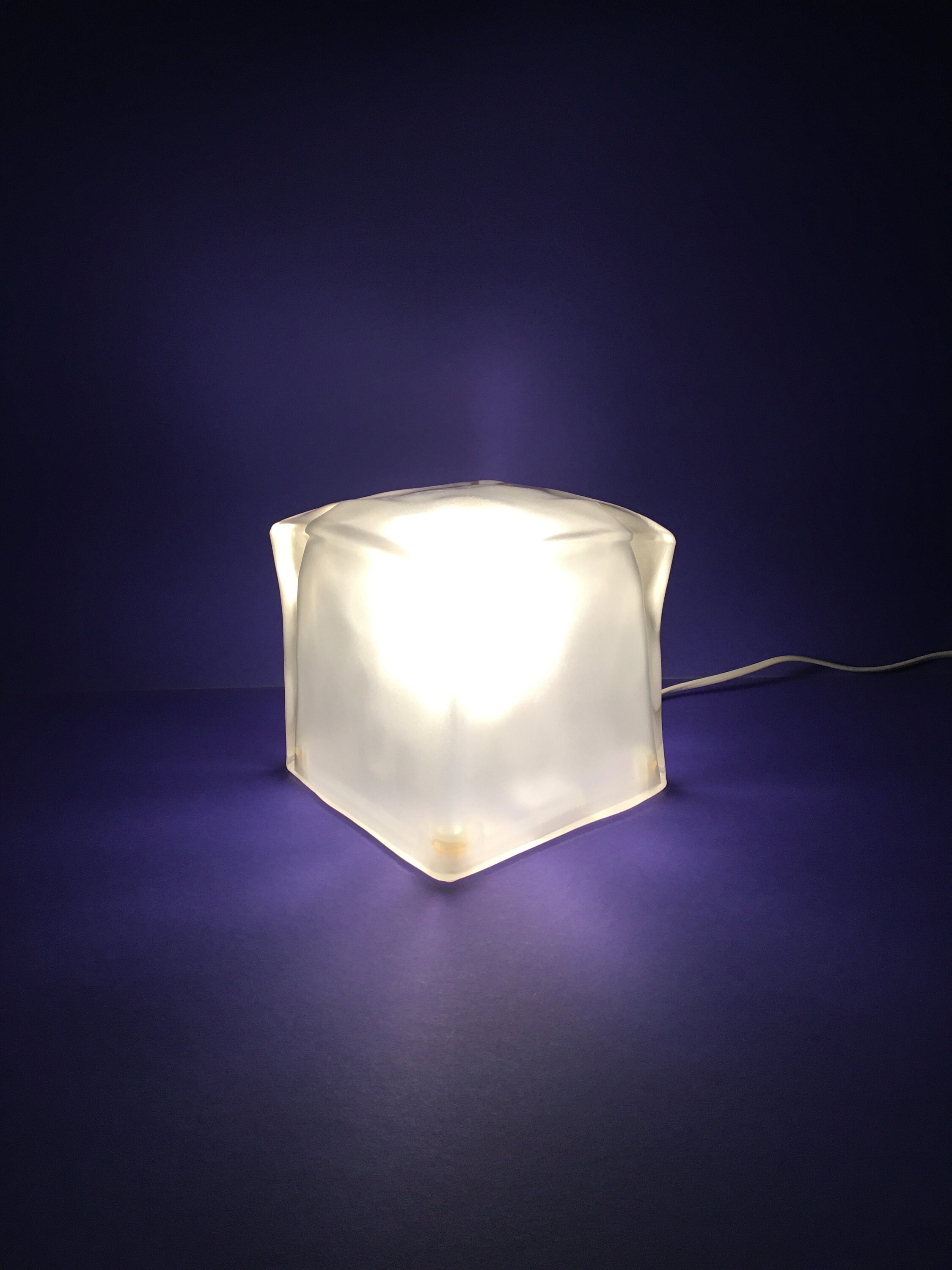 IKEA Iviken desk light Vintage ice cube table lamp Etsy