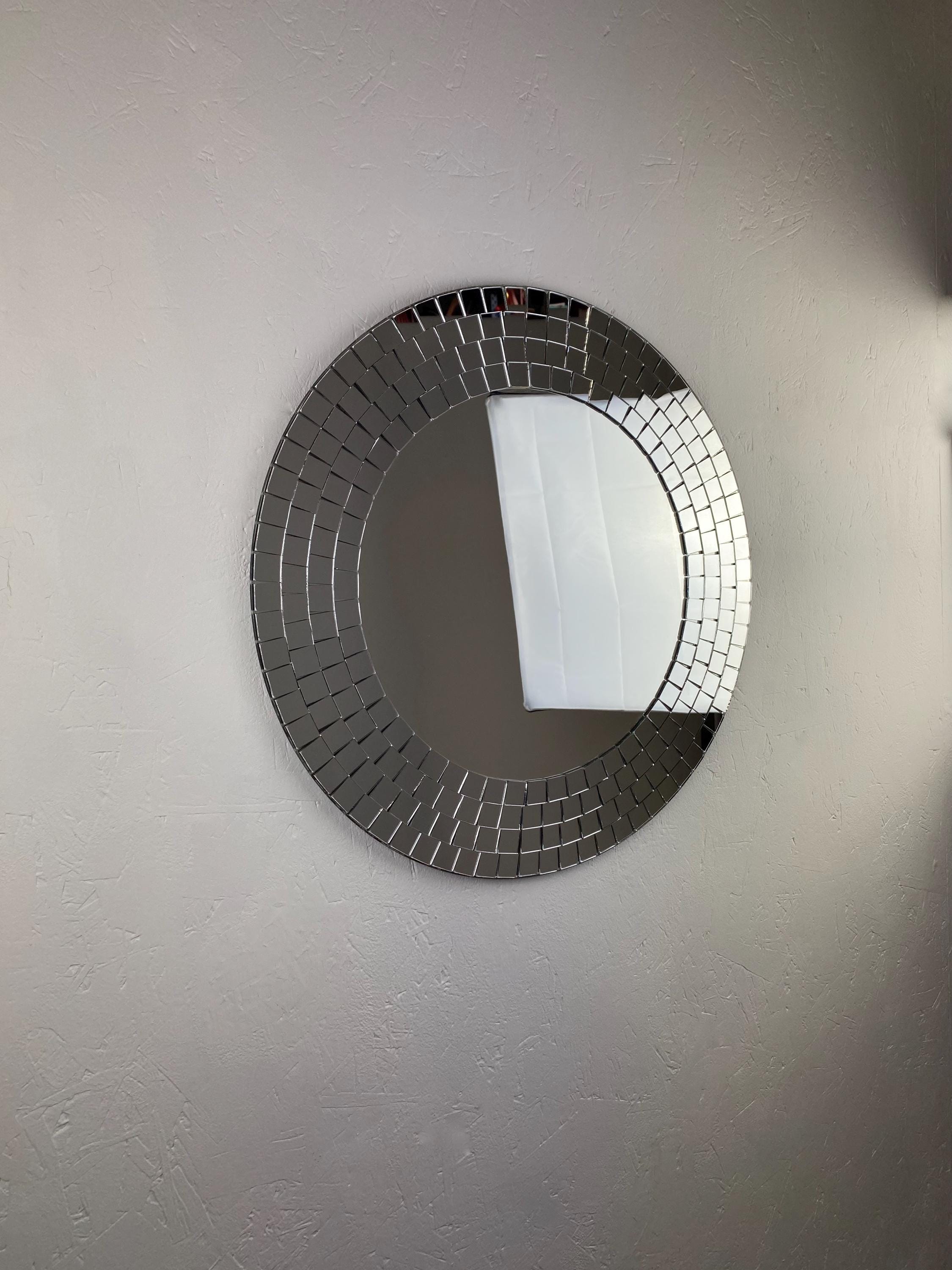 Vintage Pop Art Ikea Tranby Wall Mirror - Modern Round Mirror