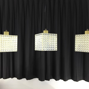 Philips pendant light - vintage 60&#39;s diamond lamp