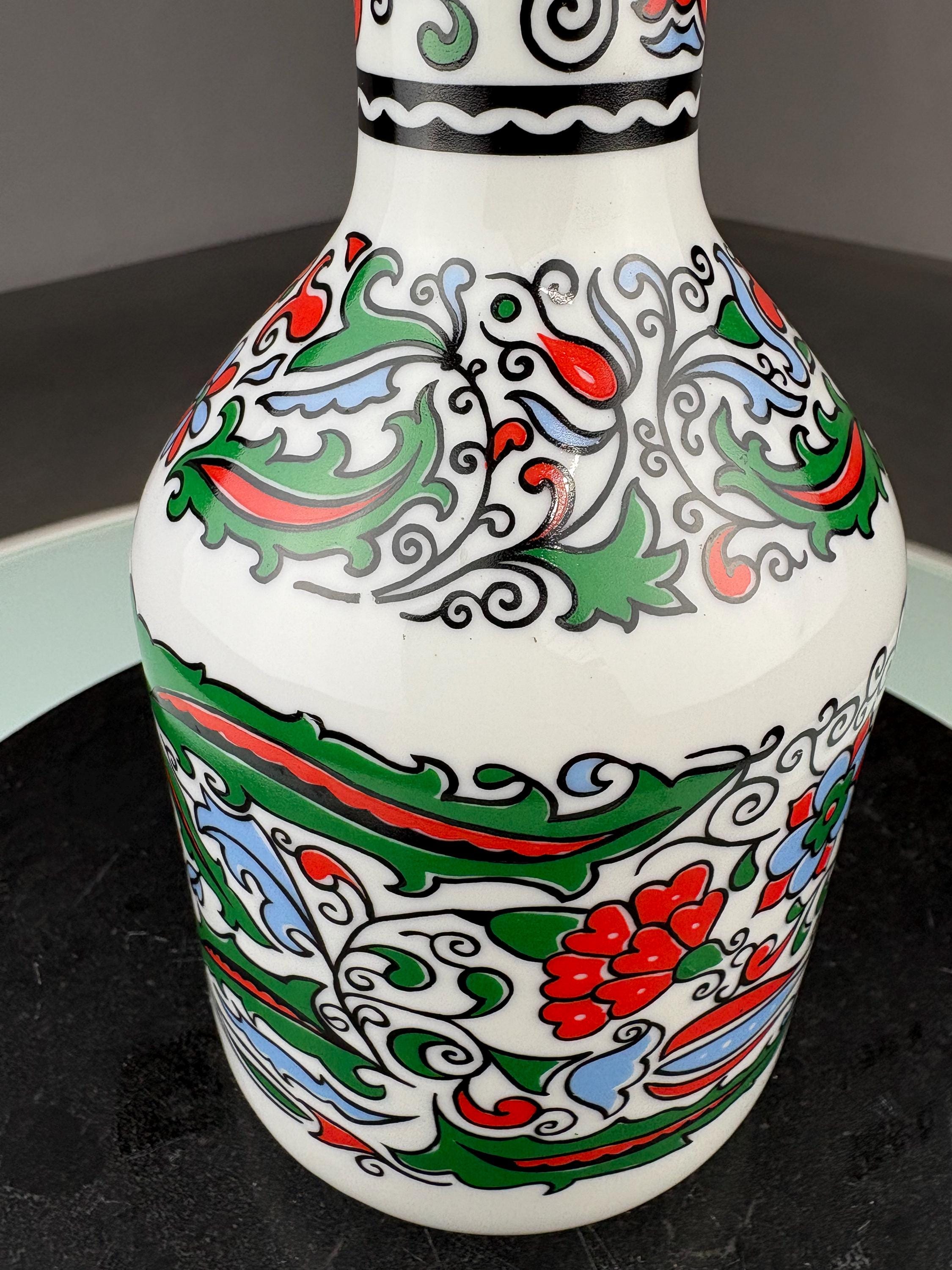 Vintage Porcelain Bottle of Metaxa 40-year-old Brandy From Greece