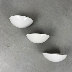 Vintage Happylight metal wall light set of 3 - minimalistic modern 80&#39;s lamp - uplighter