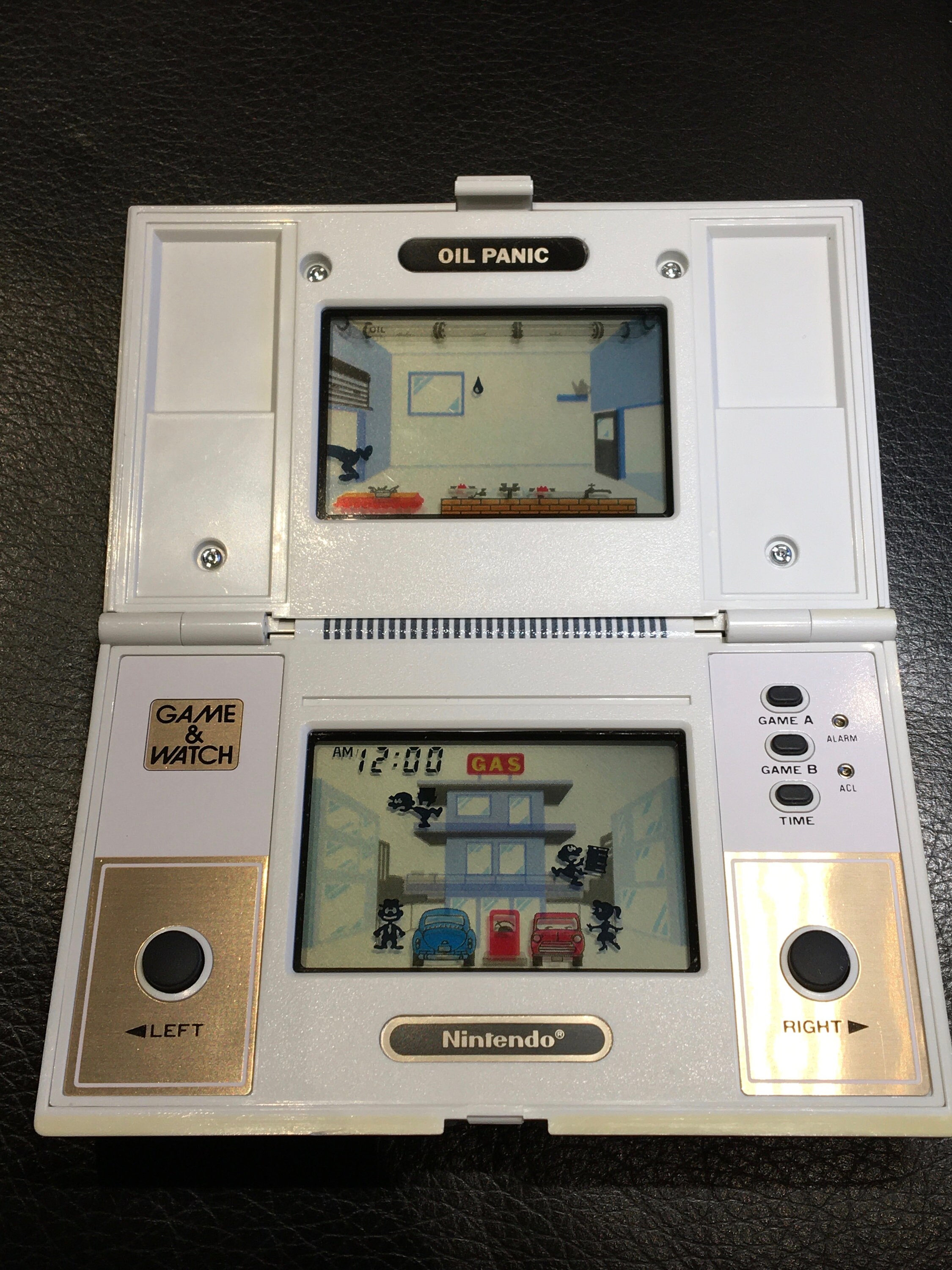 Oil Panic - 1982 - Nintendo Game & Watch - Retro Vintage Lcd Game
