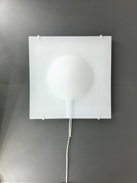 IKEA Wall Light Stämning V0008 Glass Lamp Cecilia Etsy