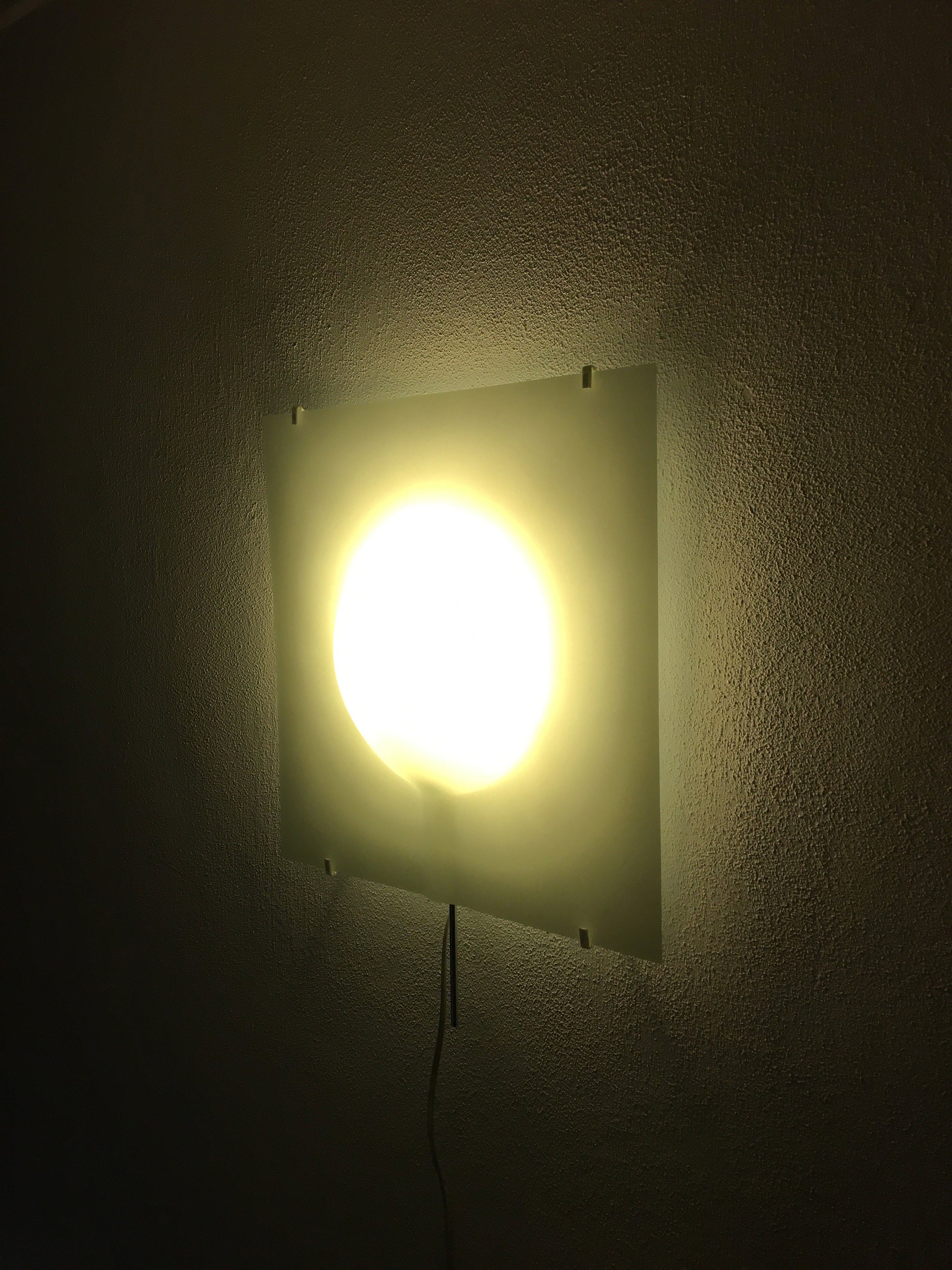 IKEA Wall Light Stämning V0008 Glass Lamp Cecilia Etsy UK