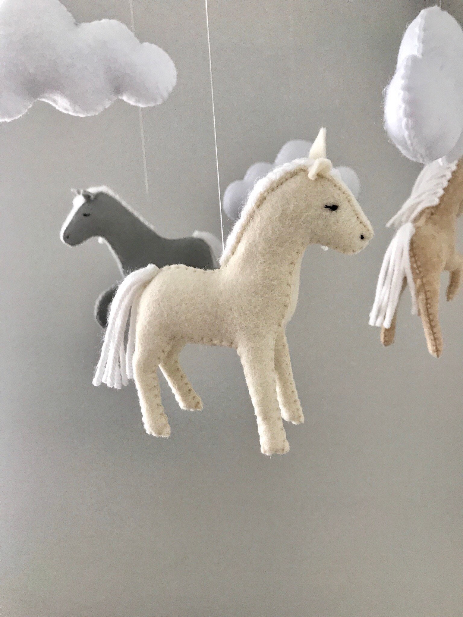 Horse Baby Mobile Horse Mobile Etsy