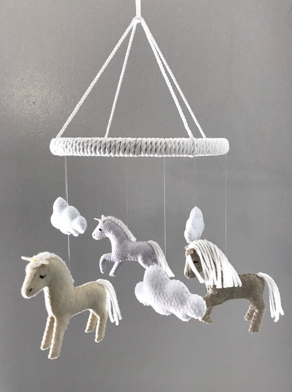 horse baby mobile