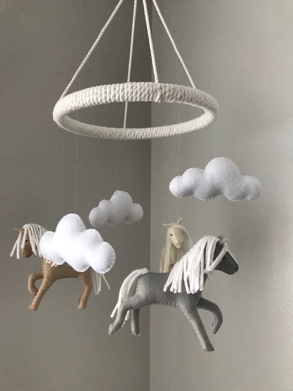 horse baby mobile