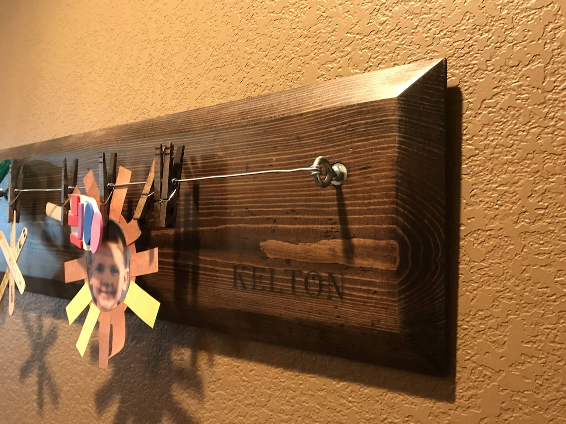 Handmade Wooden Art Display Boards Etsy