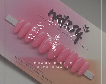 Ready 2 Ship (Small) • Custom Nails By Nailzsy. Nail Artist. Hand-painted Press-on Gel Nails. Salon Quality. Square. Almond. Coffin.