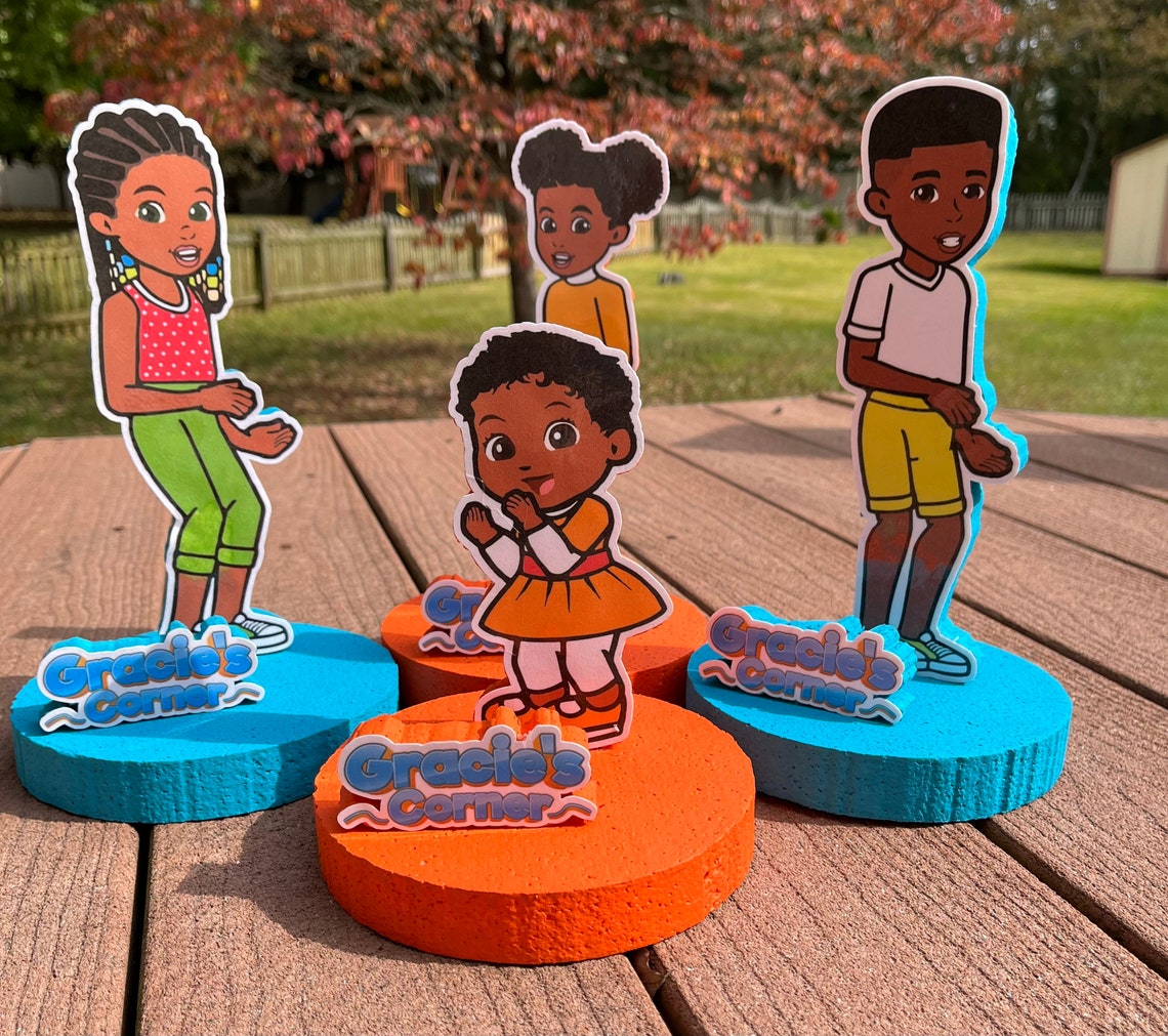 Styrofoam Gracie's Corner Character Centerpieces Etsy