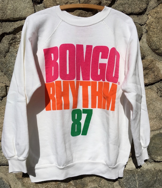 vintage 80s bongo sweatshirt - Gem