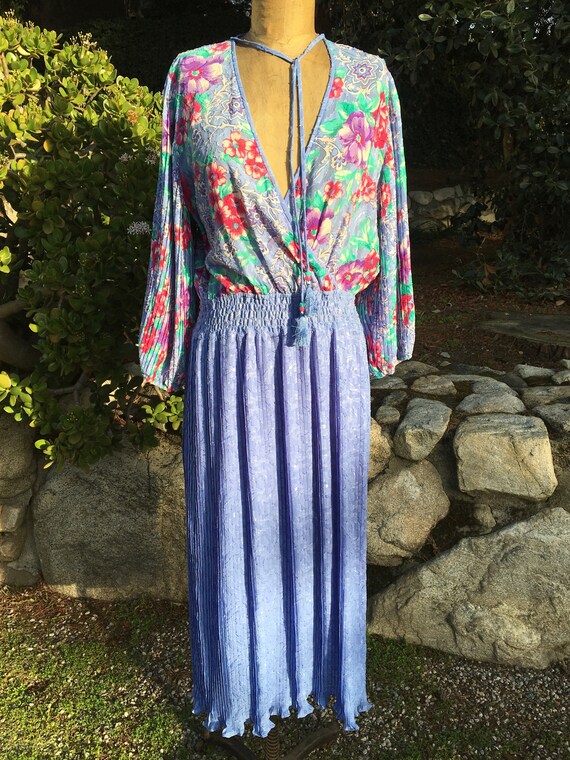 Vintage Diane Freis 80's Lovely Dress!  Size Sm/M… - image 1