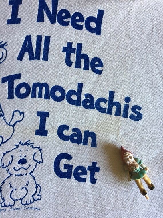 Vintage late 70's Tomodachi T-Shirt - image 7