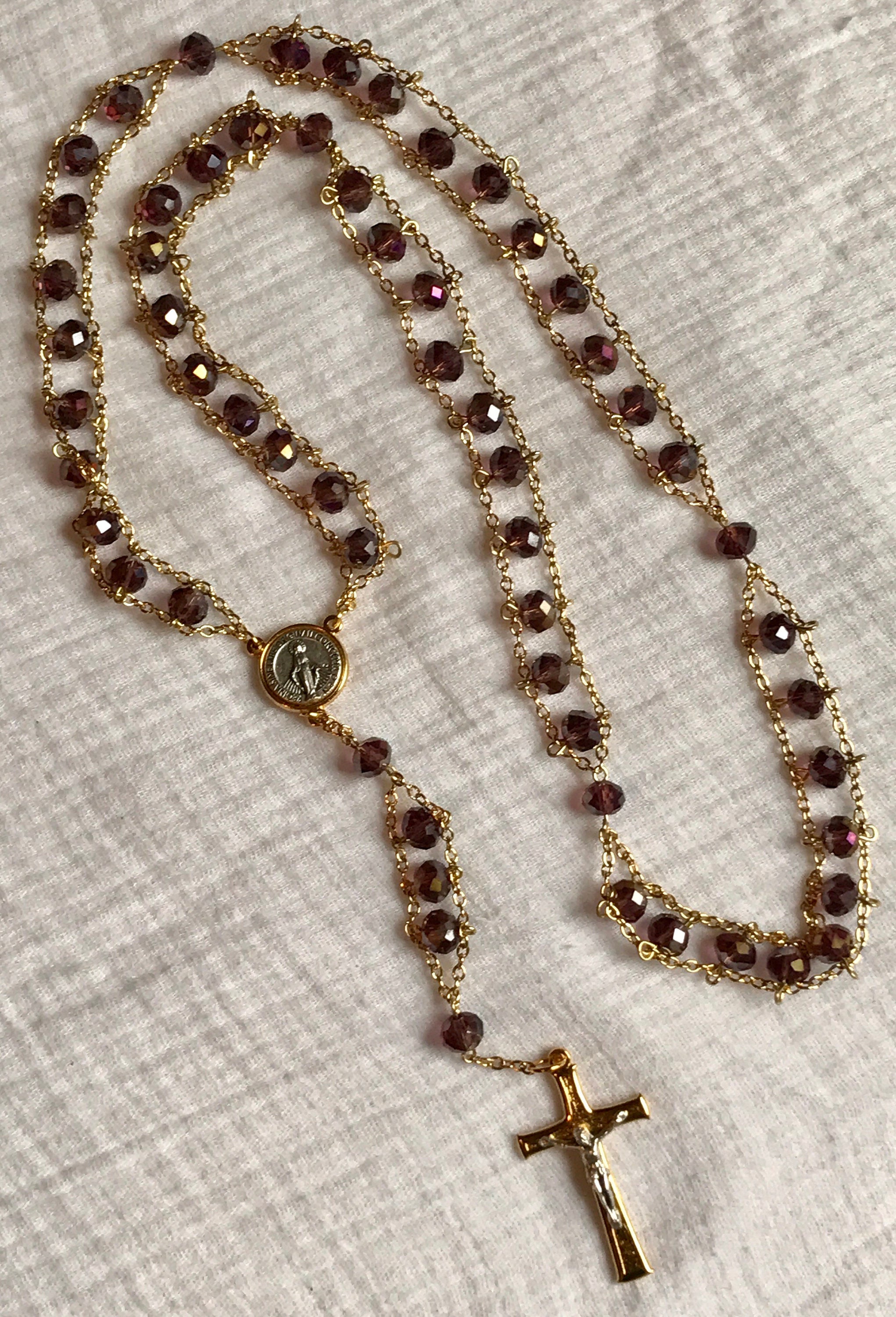 Jacob's Ladder Rosary customizable Etsy