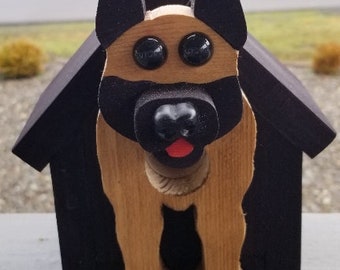 Shepherd Birdhouse - Handmade Birdhouse - Decorative Birdhouse - Outdoor Birdhouse - Caricature Birdhouse - Modern Birdhouse