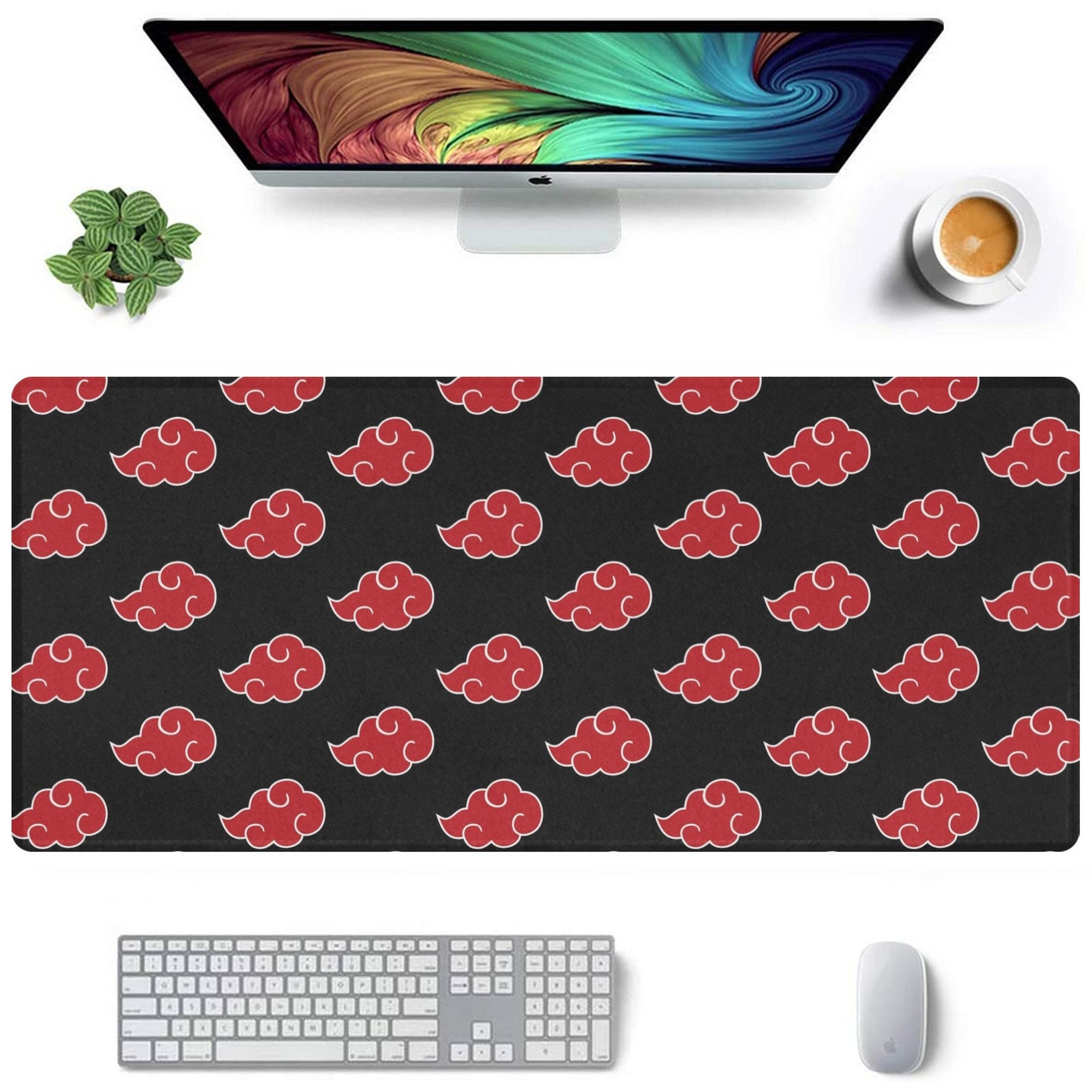 Mouse Pad Gamer Akatsuki Nuvem grande extra