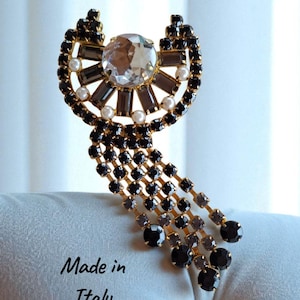 Stunning and unique European brooch from the 1960s