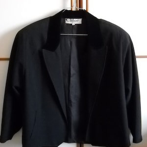CHLOE Chaqueta elegante de los años 80