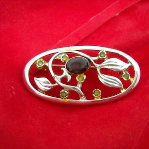 Brooch Made in Italy 50s silver