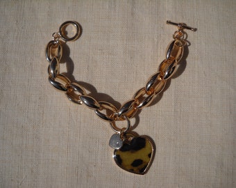 Bracelet B & P Made in Italy 90's with charms