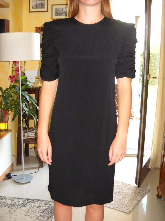 Elegant black DARCY dress - image 1