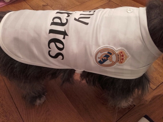 real madrid dog jersey