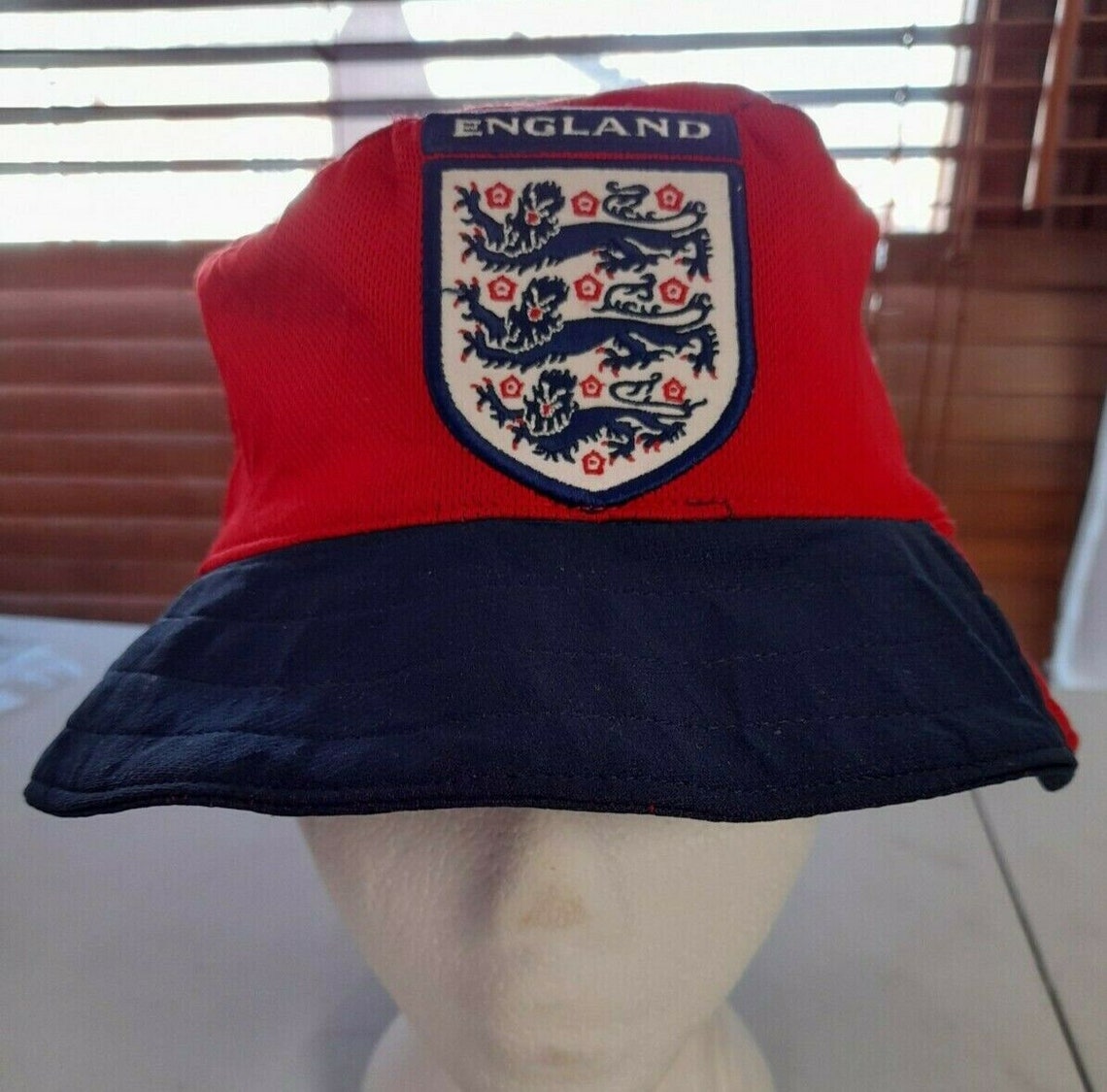 ENGLAND BUCKET HATS upcycled from football shirts Etsy