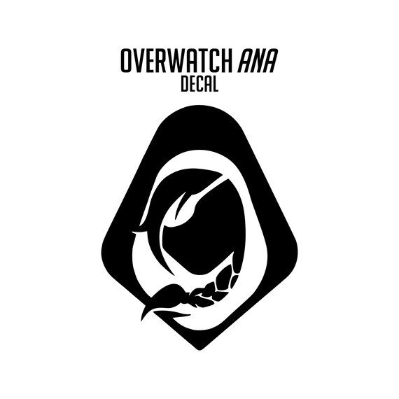Ana Overwatch Sprays Vinyl sticker