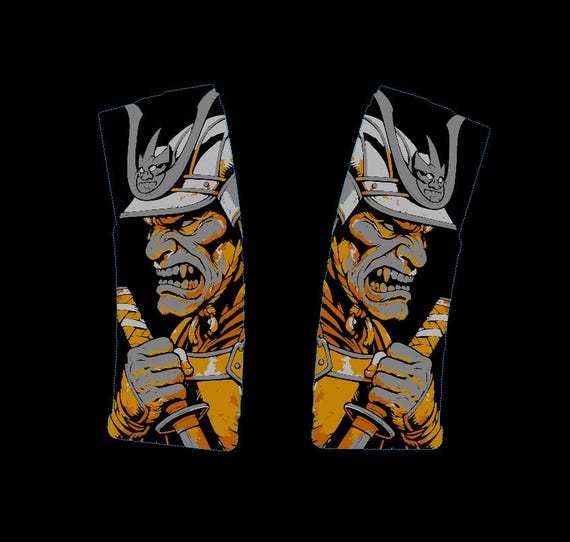 Samurai Warrior PMAG Wrap | Fiber Laser Engraving File | Tactical