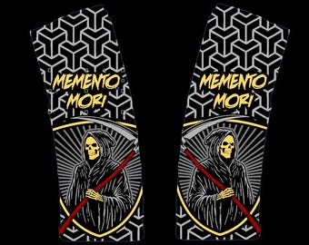Memento Mori PMAG Engraving Design | LightBurn File | Grim Reaper Magazine Wrap | Tactical Skull Digital Download