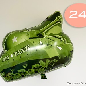 Legertankballonnen 24" | kinderen, verjaardagsfeestje, jongens,