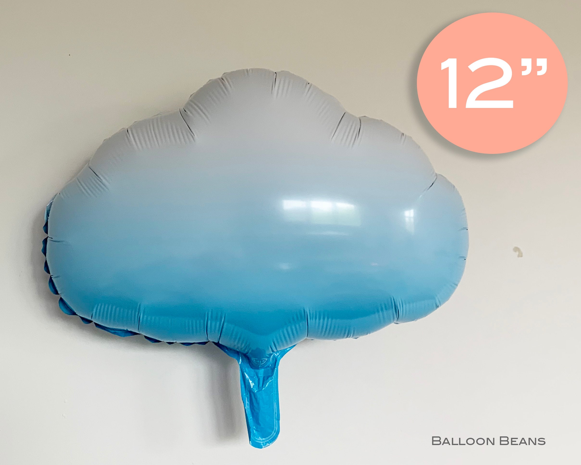 Cloud Balloon 12 Happy Weather Party Rain Gloomy Etsy