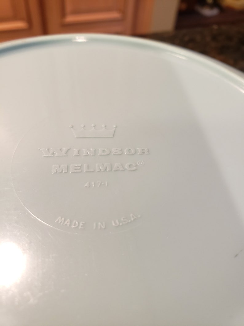 Vintage Windsor Melmac 2 Compartment Bowl