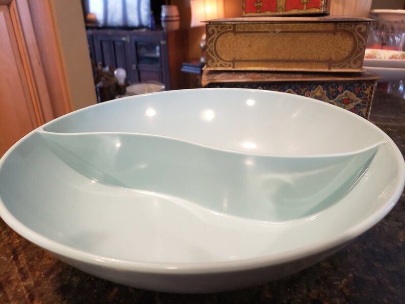 Vintage Windsor Melmac 2 Compartment Bowl