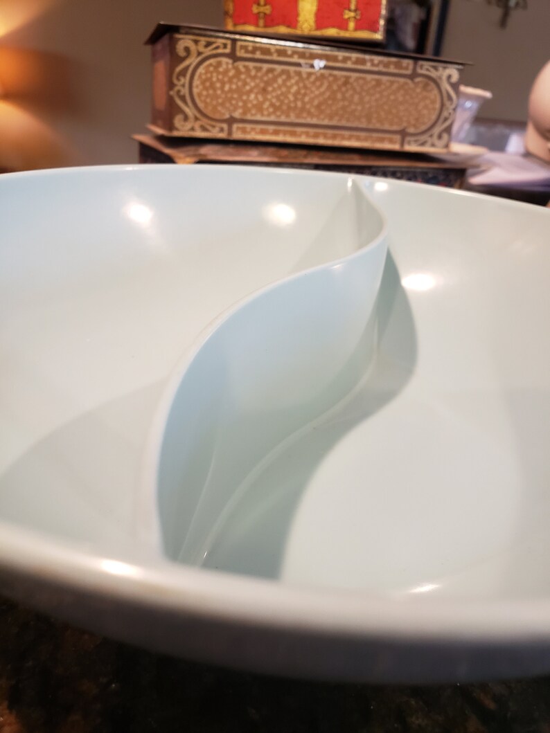 Vintage Windsor Melmac 2 Compartment Bowl