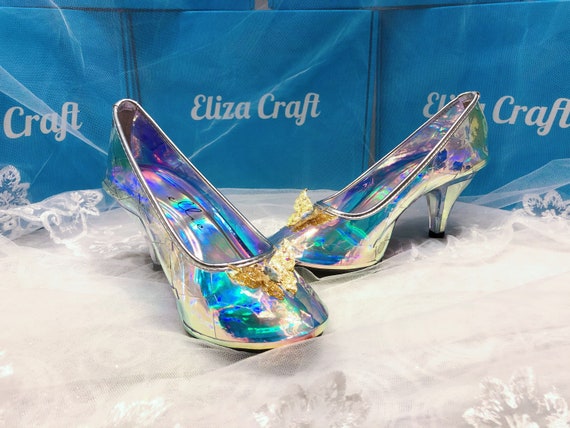 cinderella shoes glass