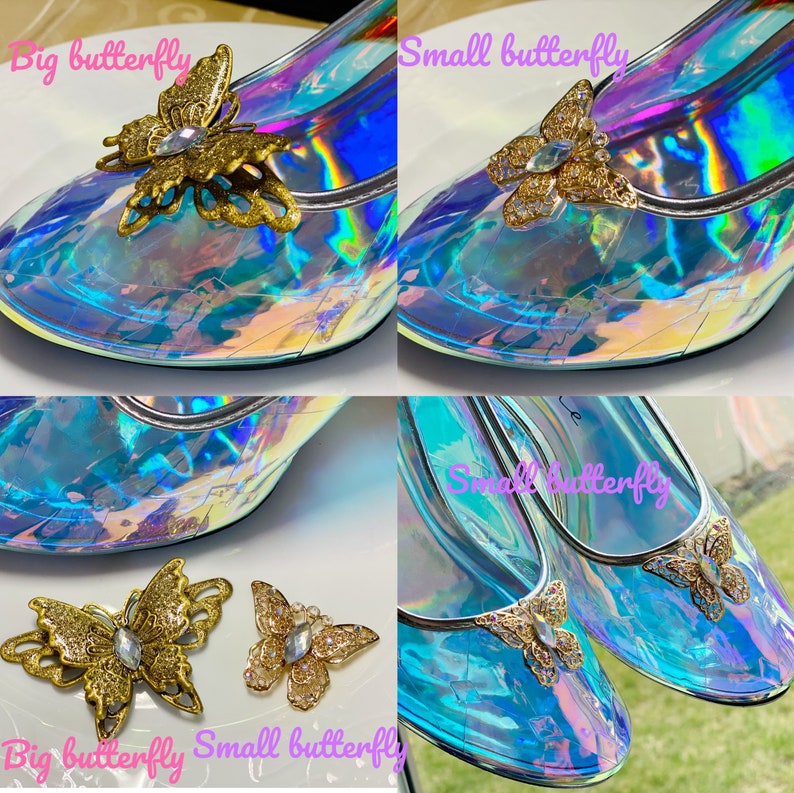 Cinderella glass slipper wedding shoes Fairytale Disney princess theme Halloween cosplay Christmas gift unique personalized gift image 9
