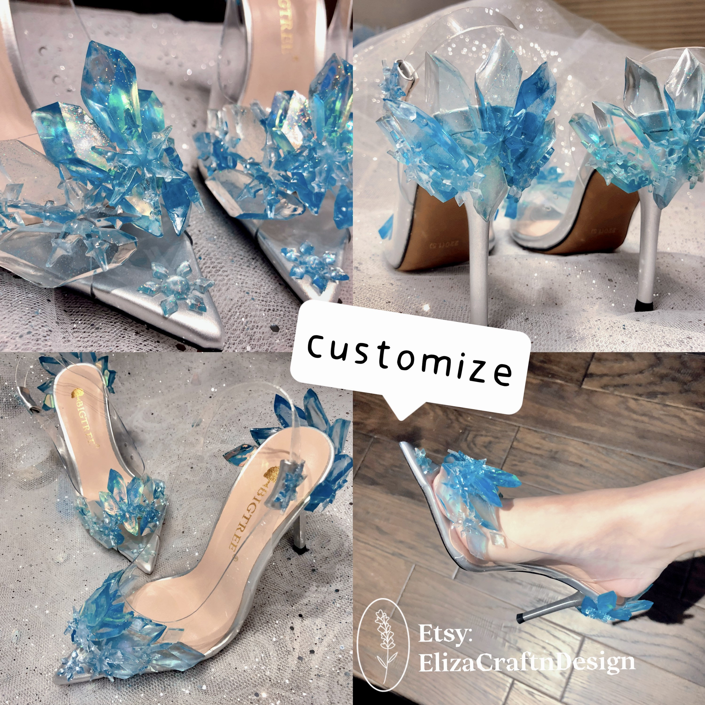 Tacones elsa frozen sale