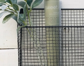 Metal Wire Magazine Basket/ Metal Magazine Basket/ Metal Magazine Holder/ Rustic Wire Basket/ Industrial Mesh Basket/ Metal Storage Basket