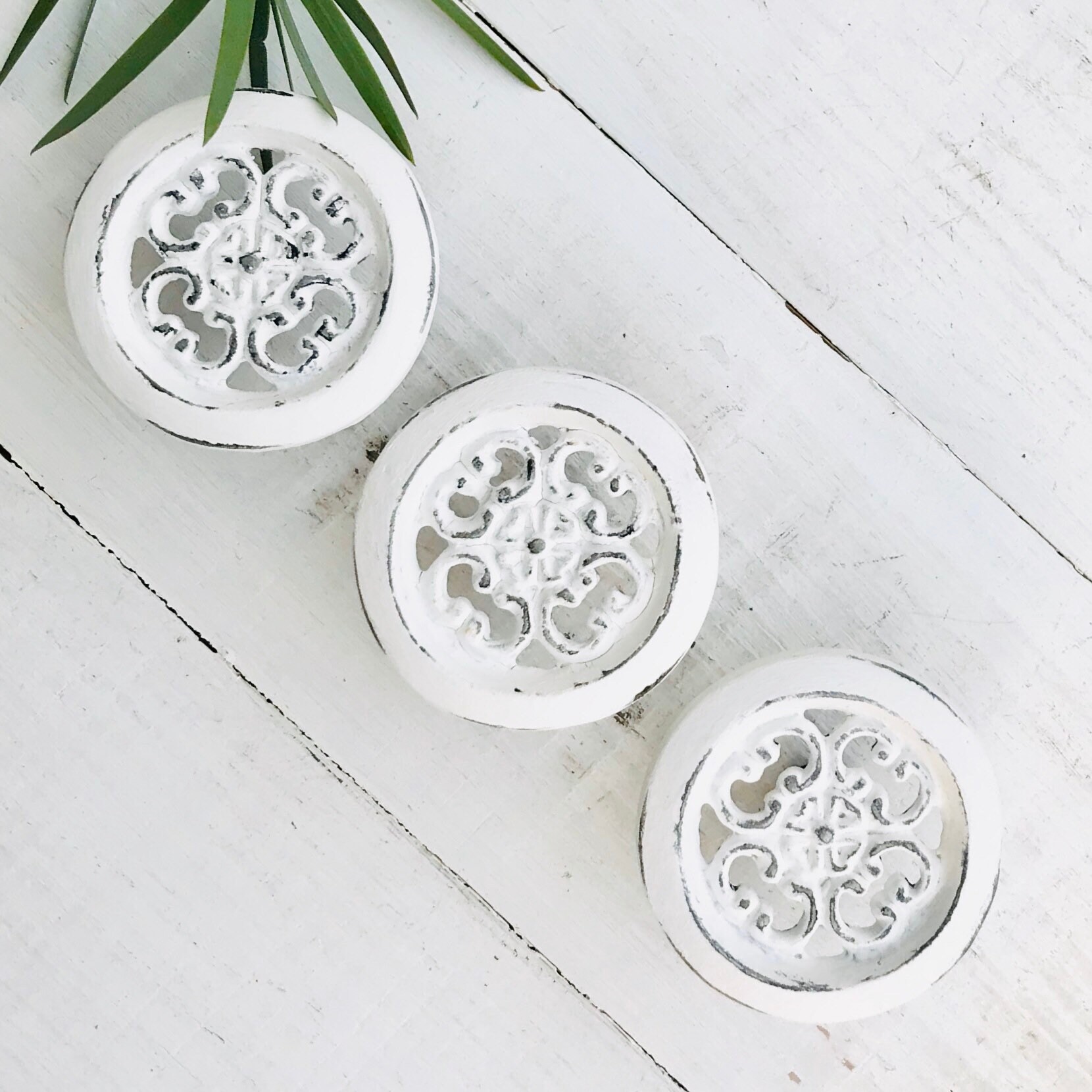 Round Metal Dresser Knobs/ Ornate Metal Knob/ Rustic Knob/ Etsy