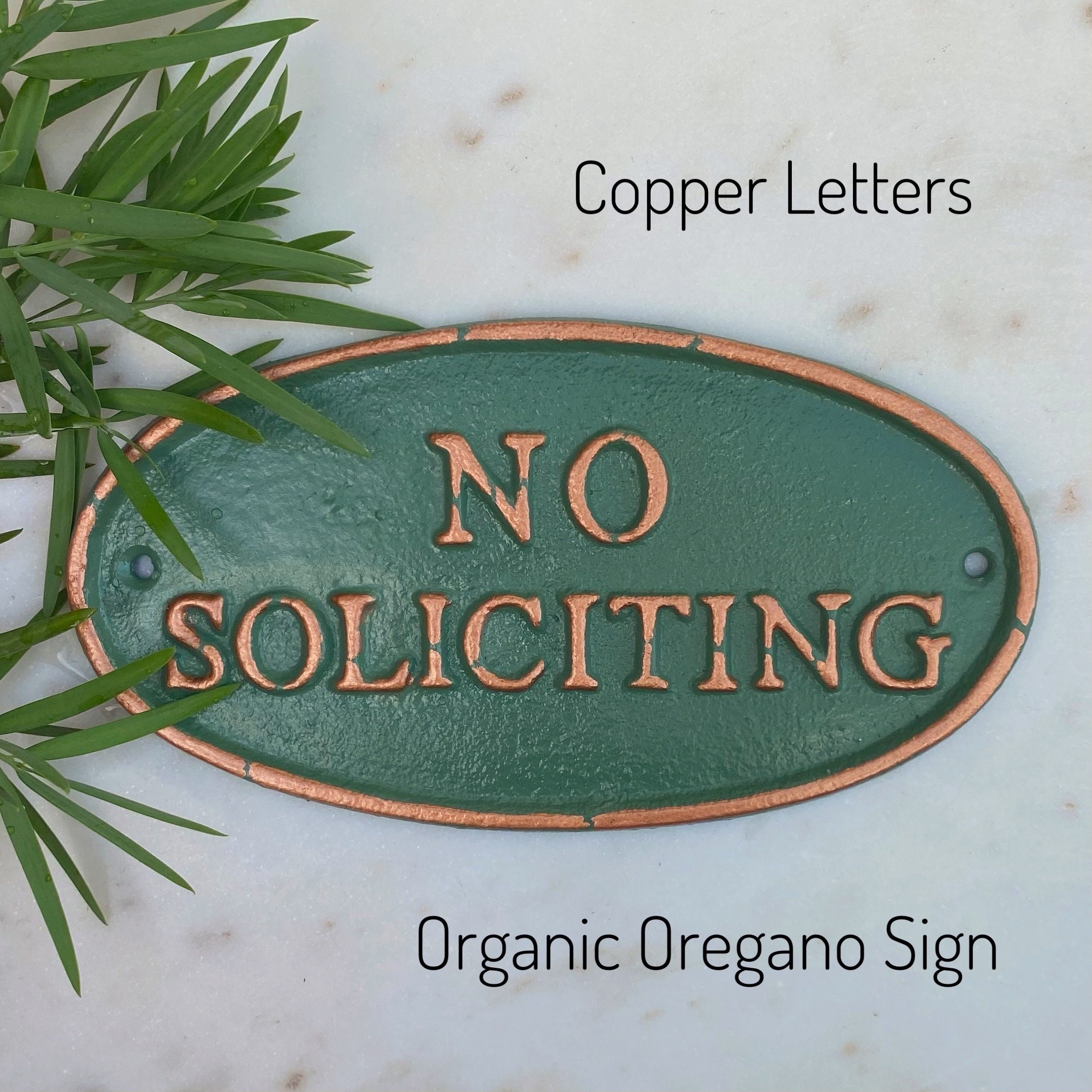 „No Soliciting“ Schild Mit Metallpfählen – 71,1 Cm Hoch, Reflektierend, Aus Aluminium