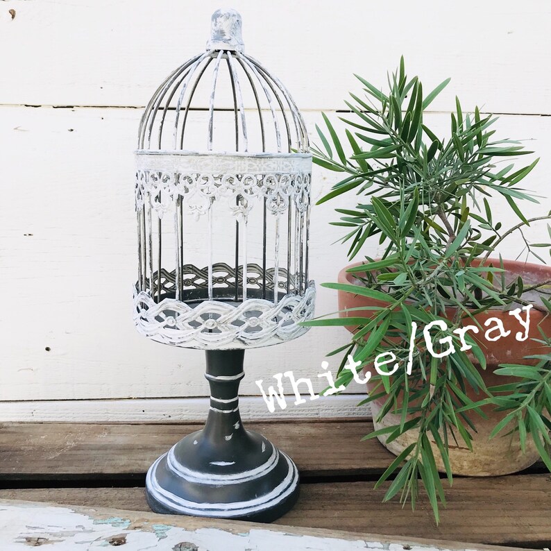 Decorative Bird Cage/ Metal Bird Cage/ Vintage Inspired Bird Etsy