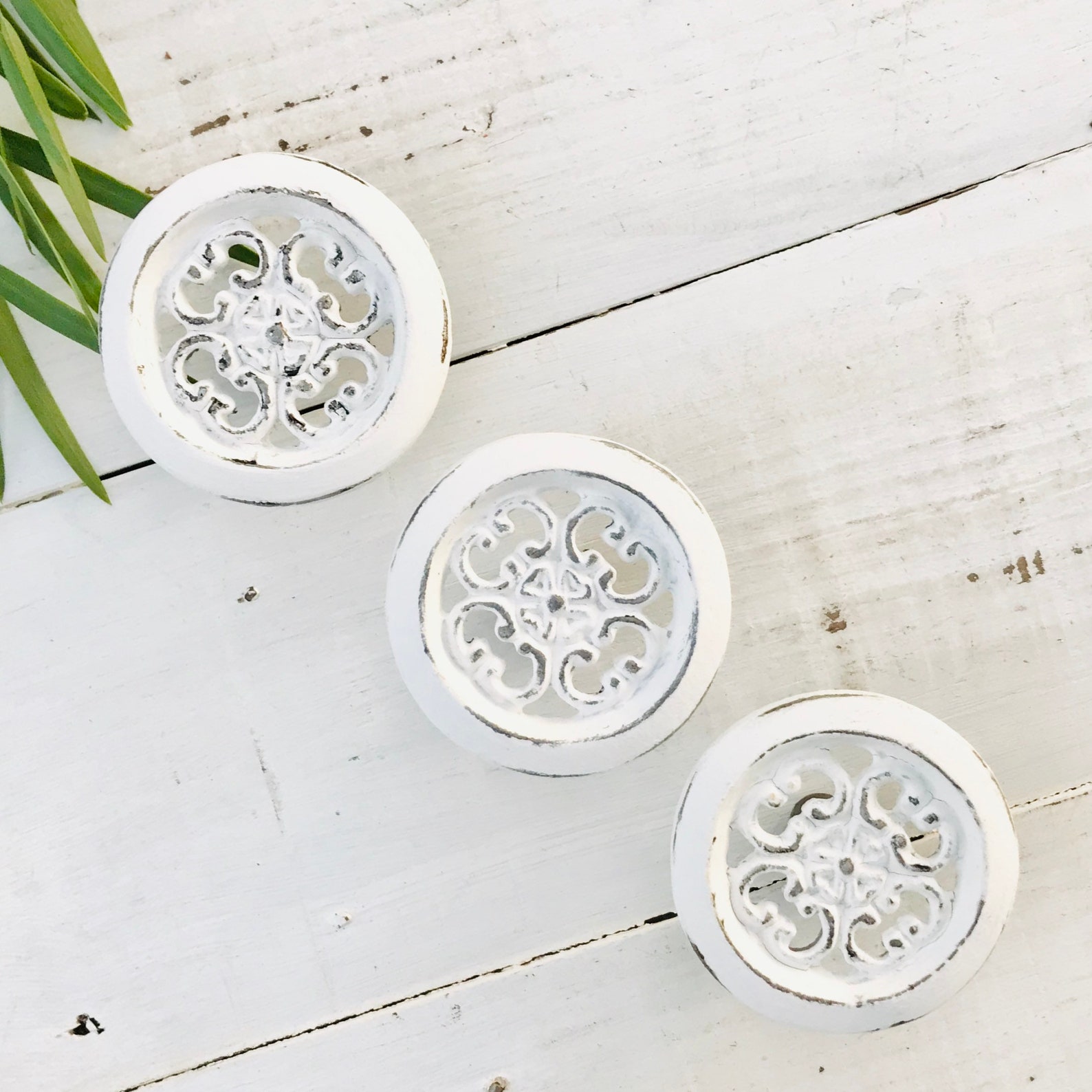 Round Metal Dresser Knobs/ Gray Knobs/ Knobs/ Dresser Etsy