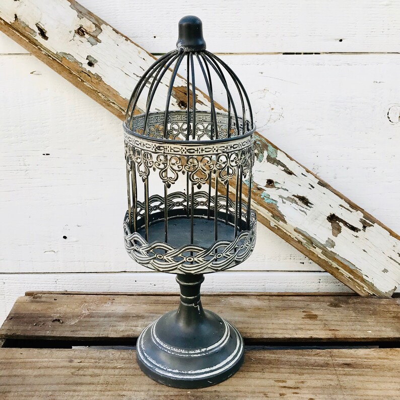 Decorative Bird Cage/ Metal Bird Cage/ Vintage Inspired Bird Etsy