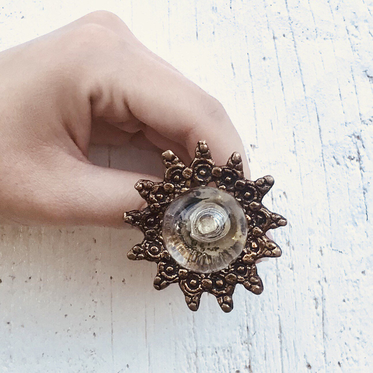 Gold Glass Knobs Glass Knob With Gold Base Vintage Style Etsy