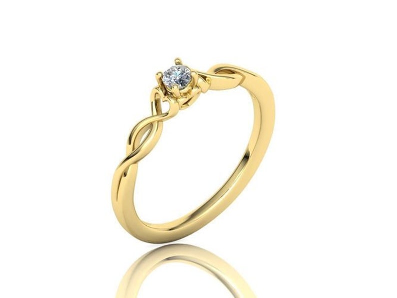 Green Gold Rose Gold Plating /& Silver* Wedding Band Women Promise Veronica Engagement Ring *Moissanite With 10k14k18k White Yellow