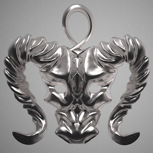 Raton Bull Pendant *10k/14k/18k White, Yellow, Rose, Green Gold, Gold Plated & Silver* Animal Toro Zodiac Horoscope Biker Charm Necklace