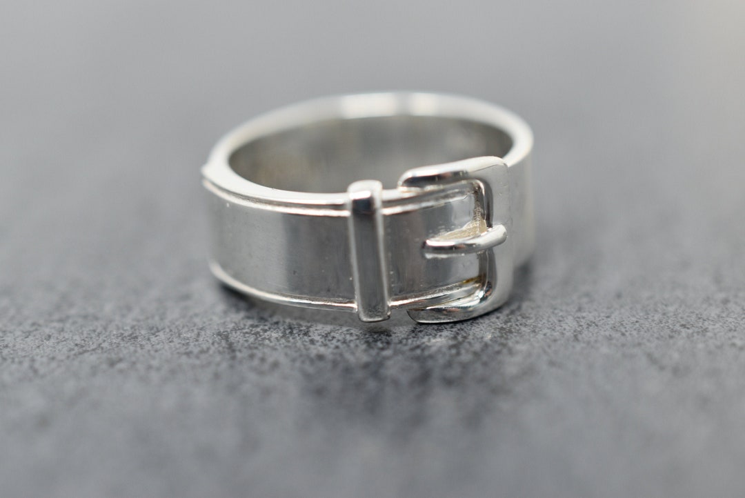 アクセサリー Vintage Silver Belt Motif Ring K14 925 Vintage Silver Belt Motif Ring K14 925