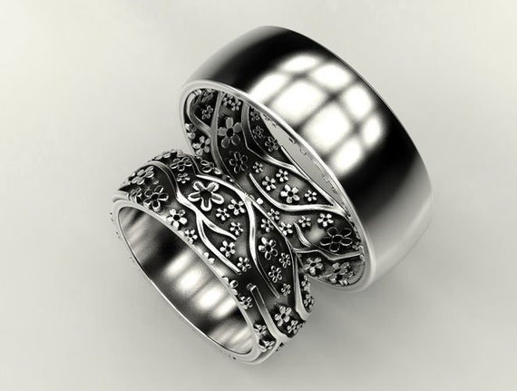 Image of a wedding ring put inside a rose flower-OL521680-Picxy