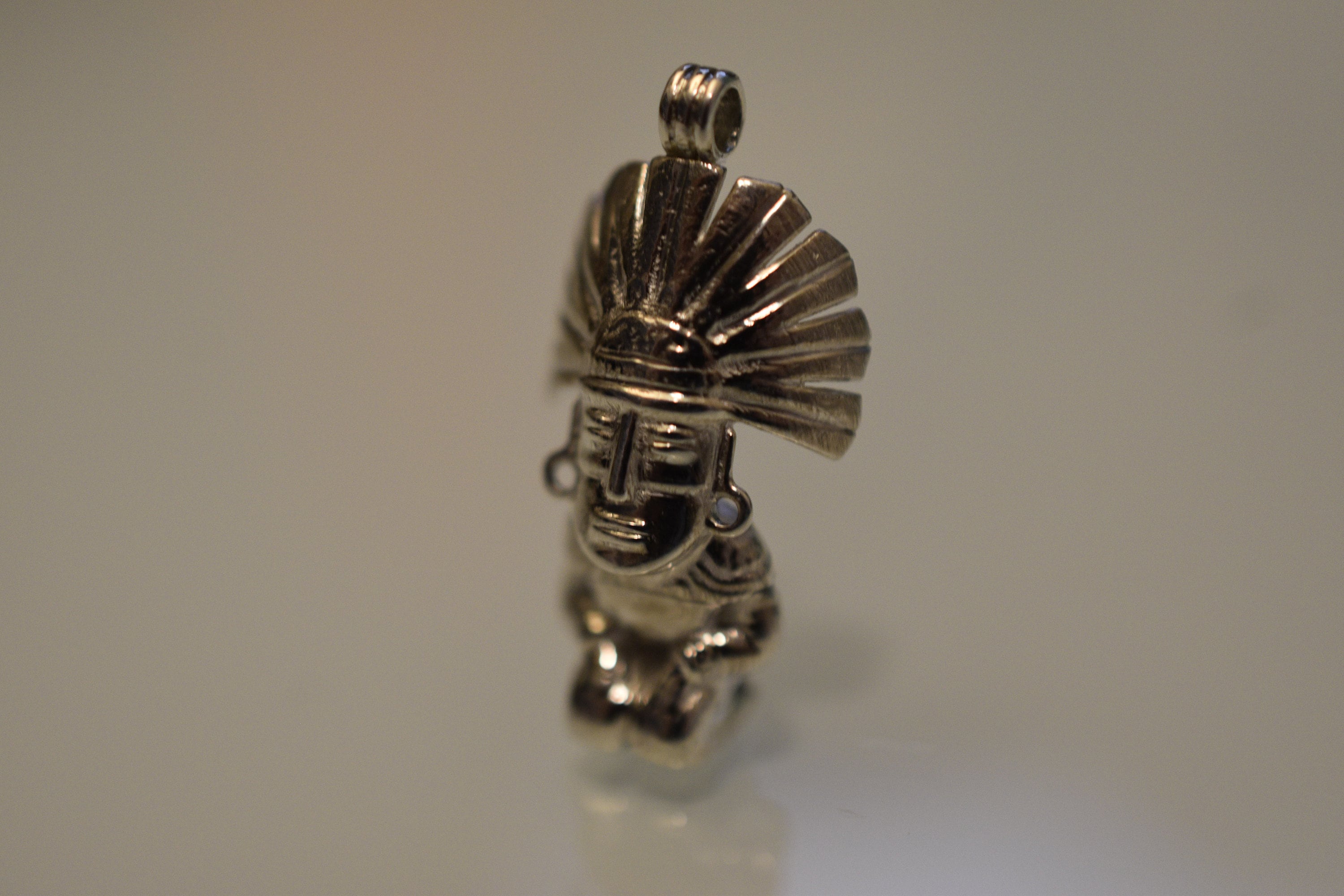 Tenochca Aztec Pendant *10k/14k/18k White, Yellow, Rose, Green Gold ...